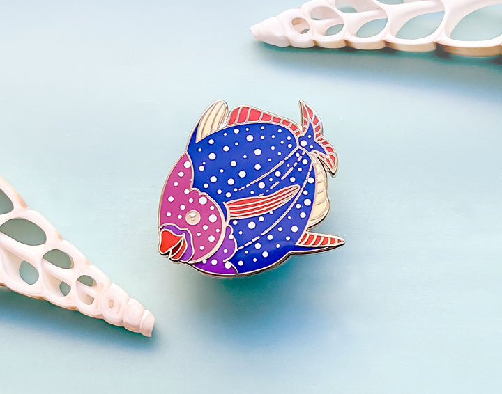 Opah Fish Enamel Pin