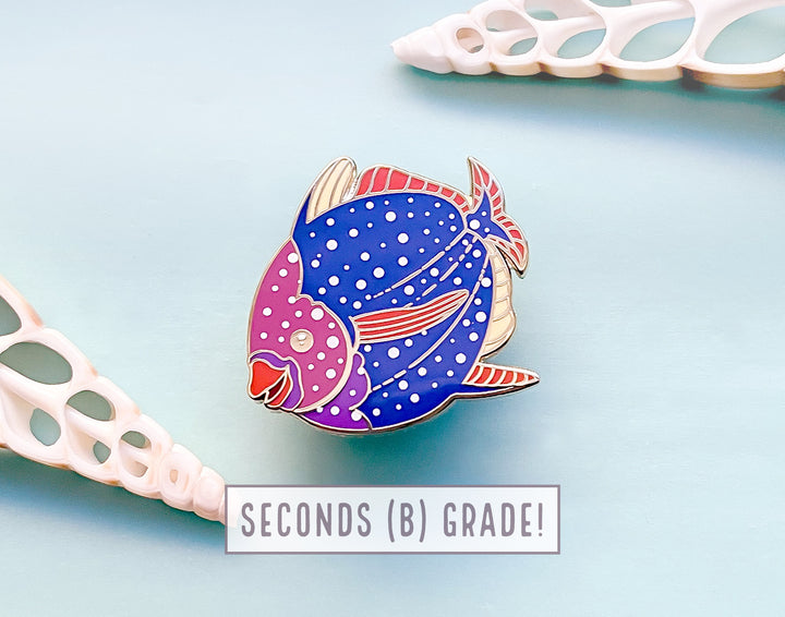 Opah Fish Enamel Pin (Seconds)