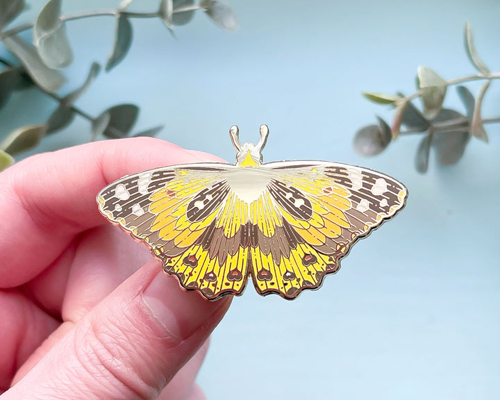 Painted Lady Butterfly (Vanessa cardui) Enamel Pin