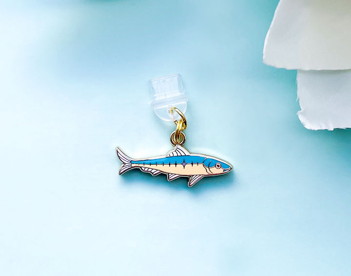 Sardine Fish Dust Plug Charm