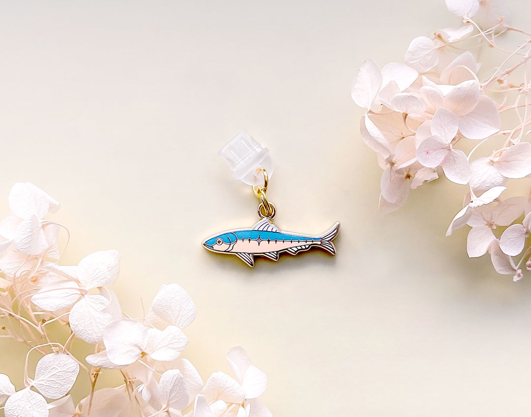 Sardine Fish Dust Plug Charm