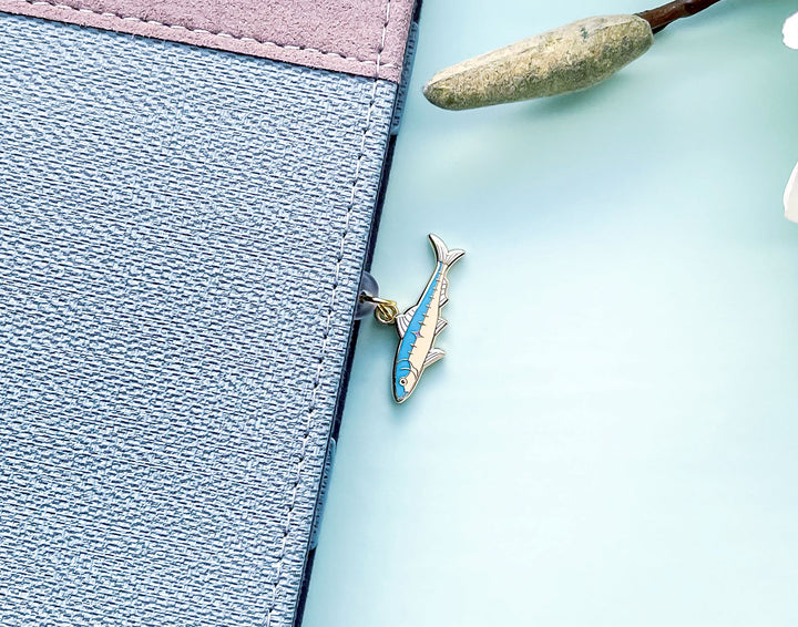 Sardine Fish Dust Plug Charm
