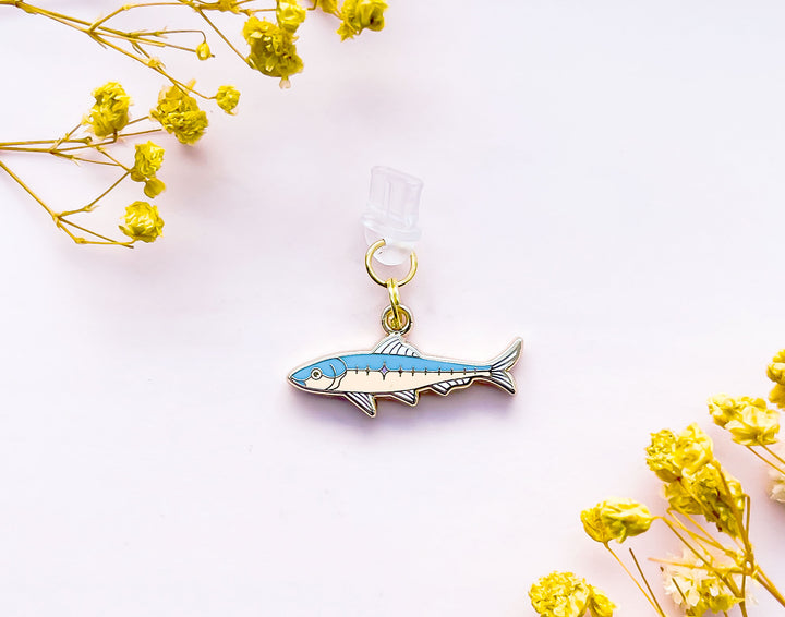 Sardine Fish Dust Plug Charm