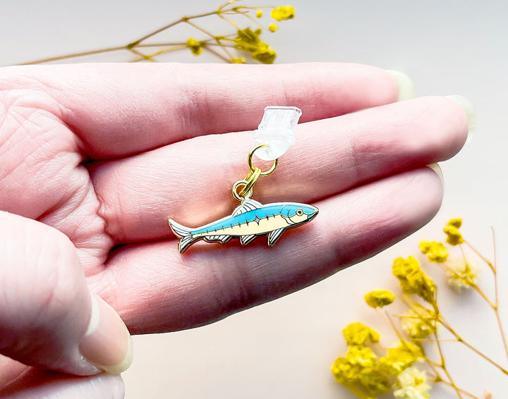Sardine Fish Dust Plug Charm