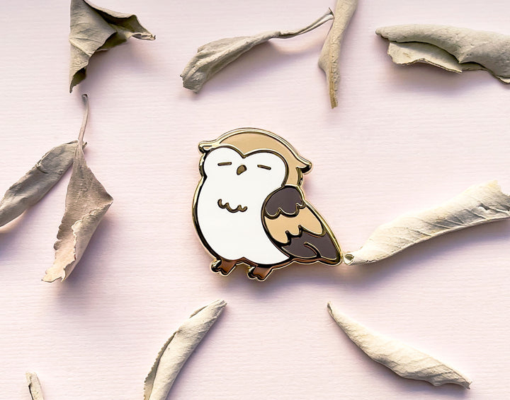 Baby Barred Owl Needle Minder