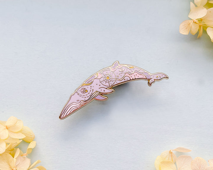 Solar Flare Sei Whale (Bright Sky) Pin