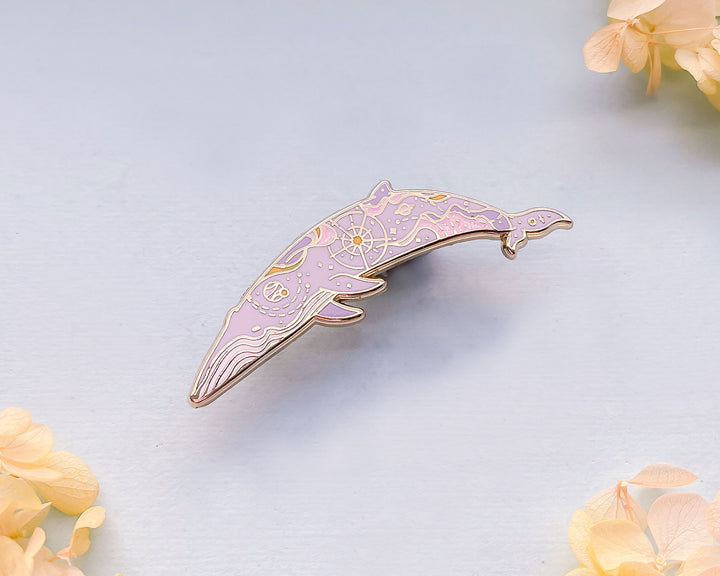 Solar Flare Sei Whale (Bright Sky) Pin