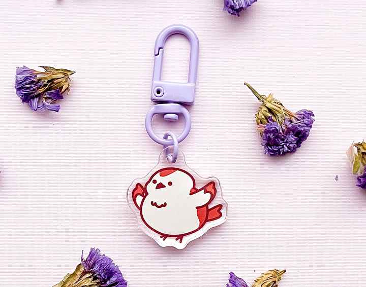 Shima Enaga Acrylic Charm (Pick Your Own)