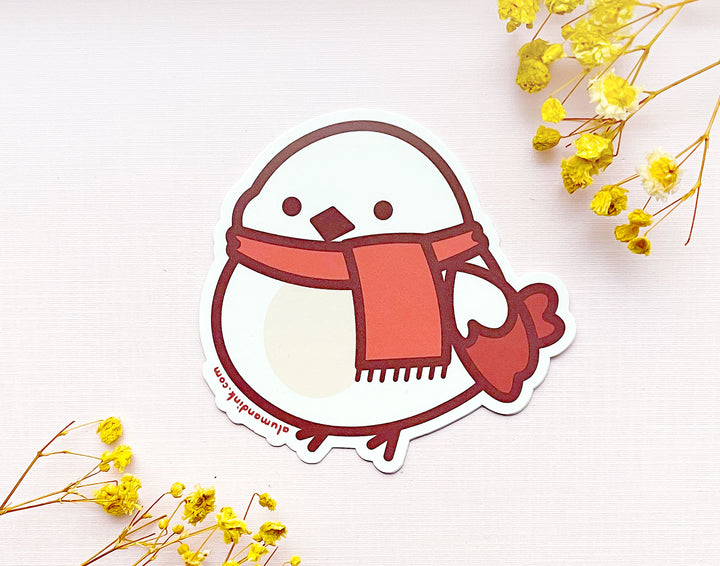 Shima Enaga Bitsy Opaque Vinyl Sticker