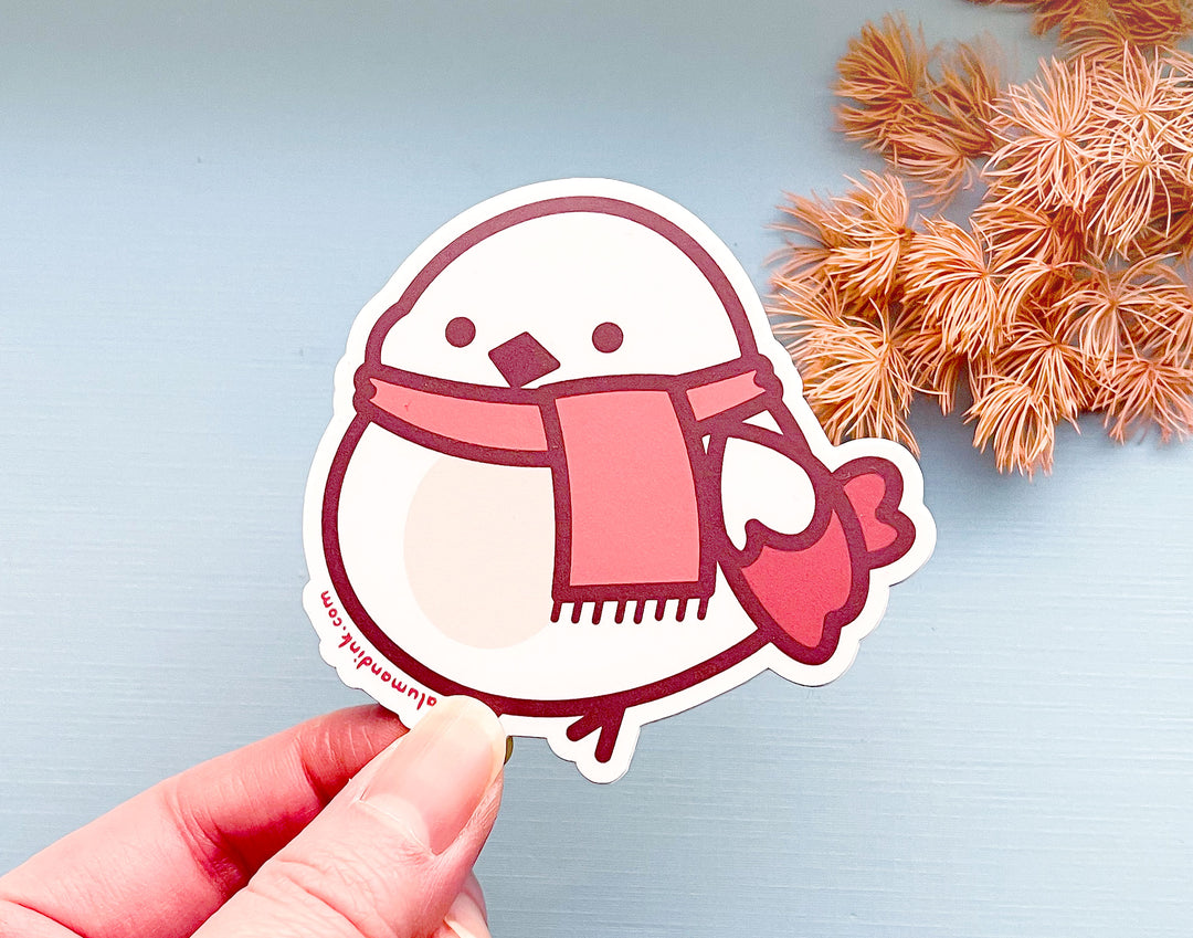 Shima Enaga Bitsy Opaque Vinyl Sticker
