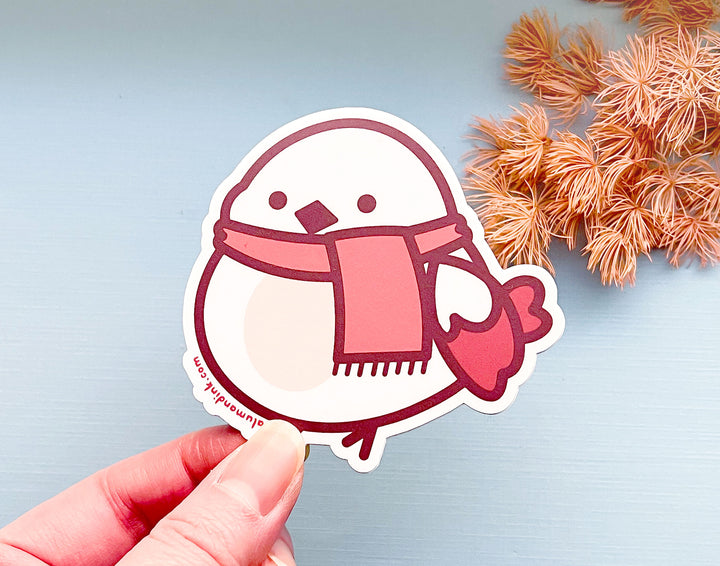 Shima Enaga Bitsy Opaque Vinyl Sticker
