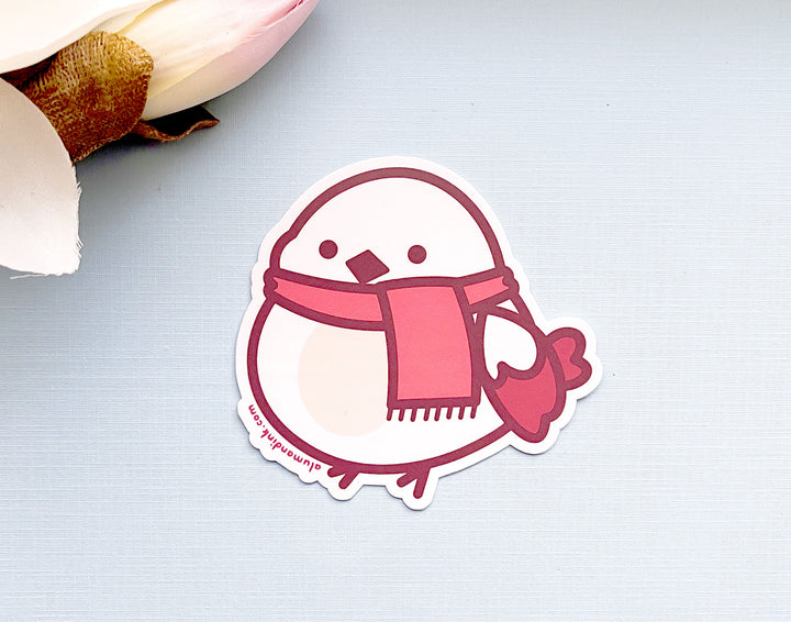 Shima Enaga Bitsy Opaque Vinyl Sticker