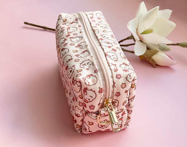 Shima Enaga Patterned Pouch