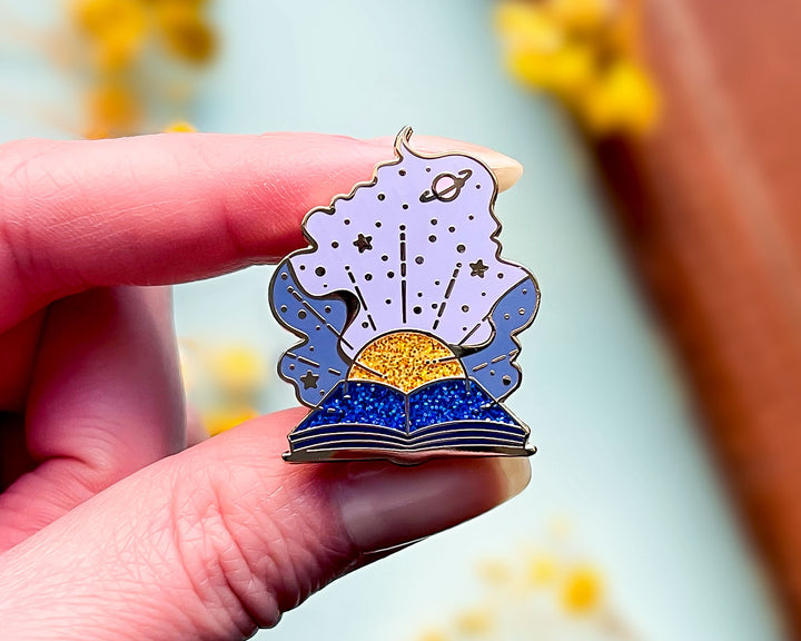 Starry Teller Enamel Pin