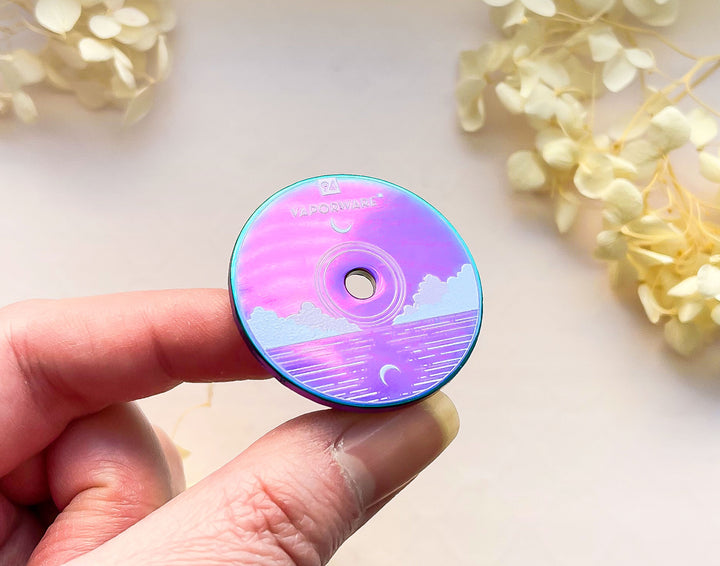 Vaporware Compact Disc Enamel Pin