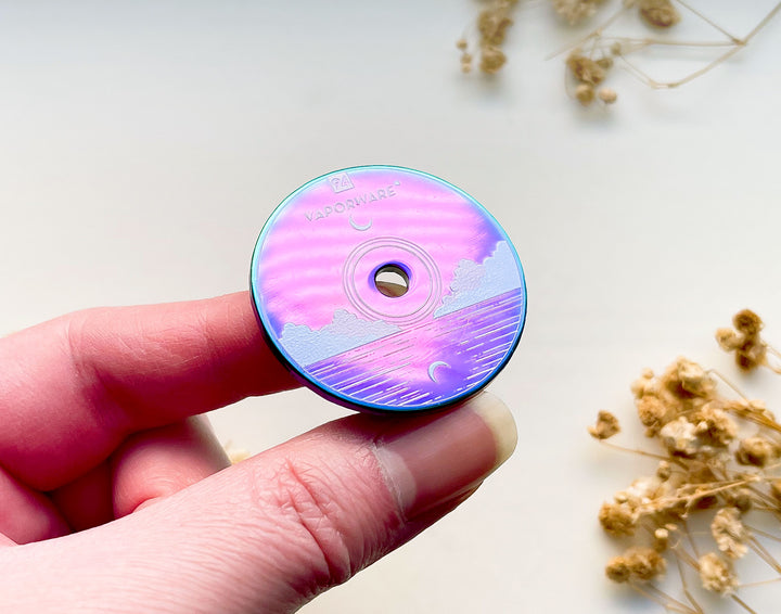 Vaporware Compact Disc Enamel Pin