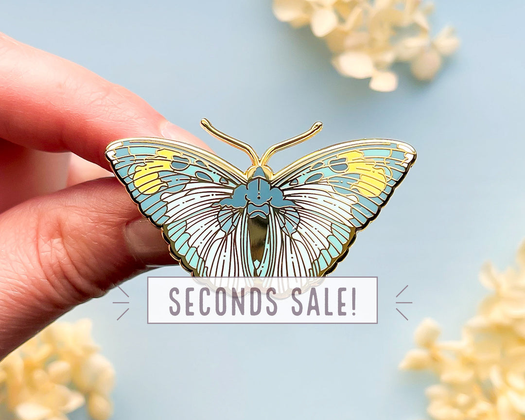 Widespread Forester Butterfly Pin (Seconds)