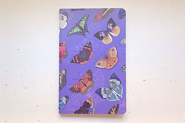Butterflies Dotted Grid Notebook