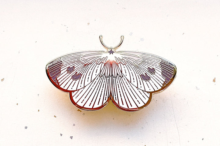 Cabbage Butterfly (Pieris rapae) Enamel Pin