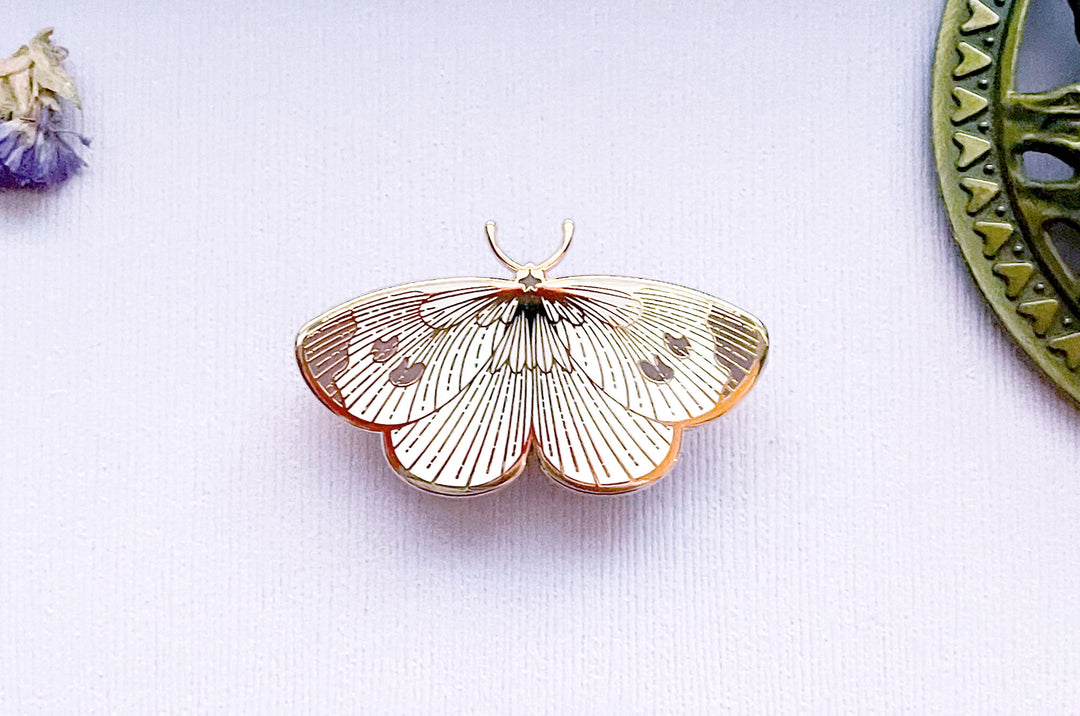 Cabbage Butterfly (Pieris rapae) Enamel Pin