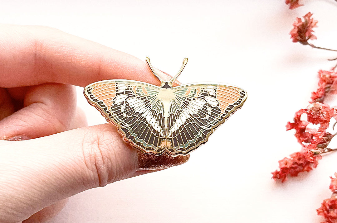 California Sister Butterfly (Adelpha californica) Enamel Pin