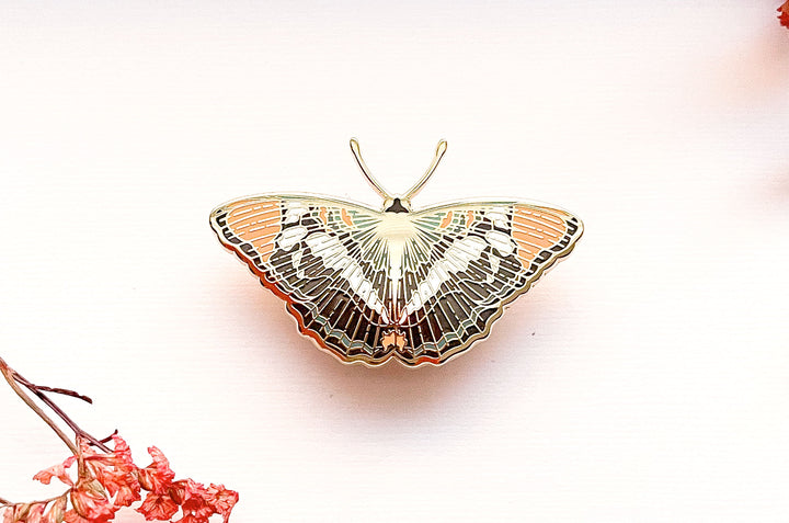 California Sister Butterfly (Adelpha californica) Enamel Pin