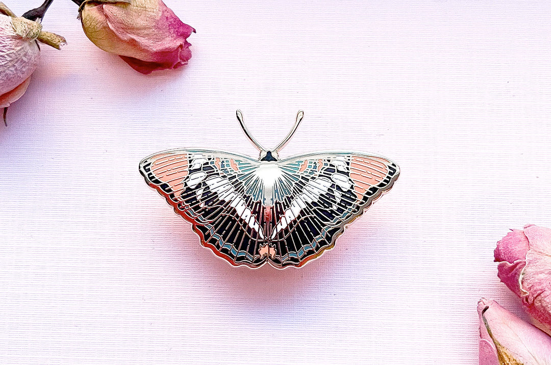 California Sister Butterfly (Adelpha californica) Enamel Pin