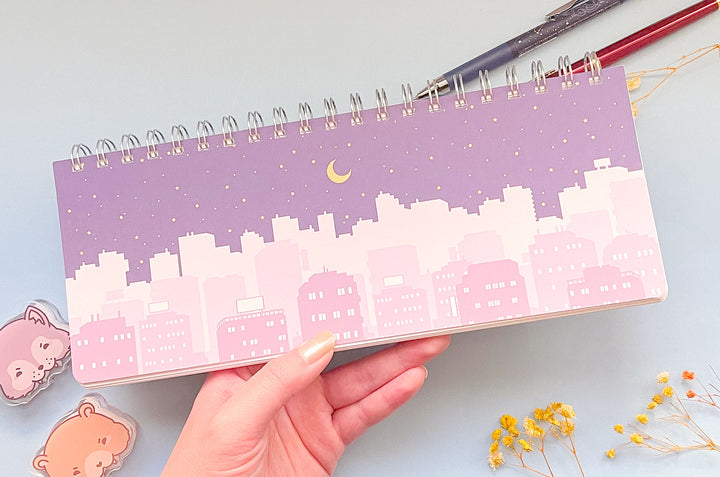 Nighttime Cityscape Weekly Planner