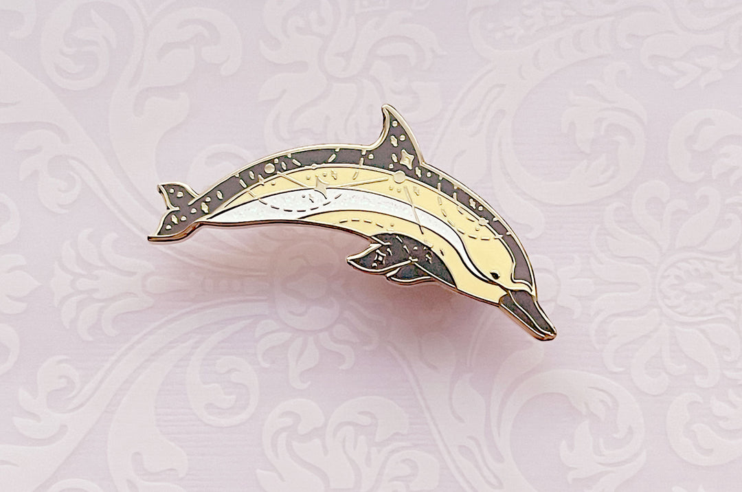 Caelum Common Dolphin Enamel Pin