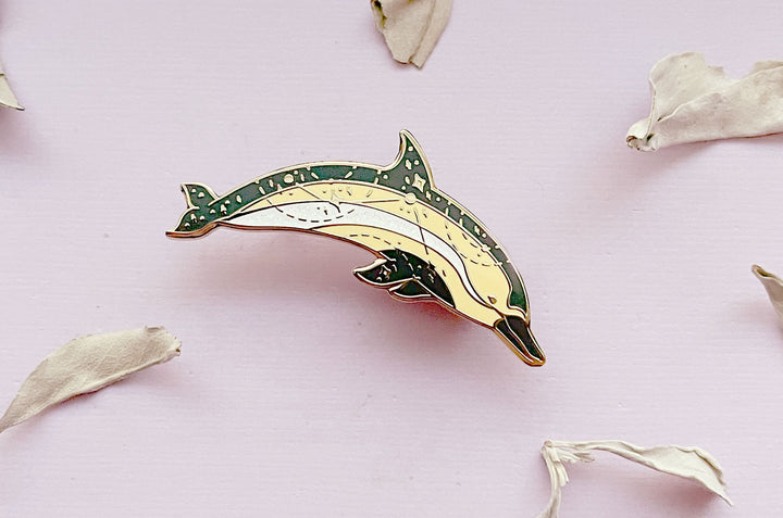 Caelum Common Dolphin Enamel Pin