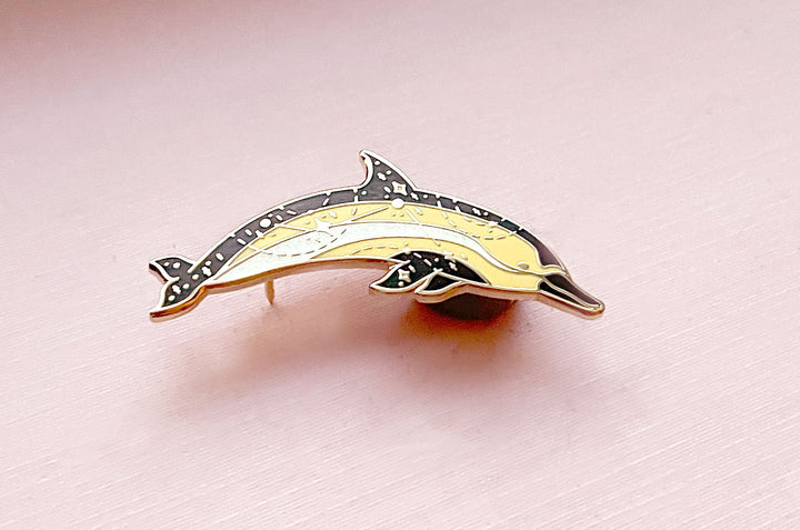 Caelum Common Dolphin Enamel Pin