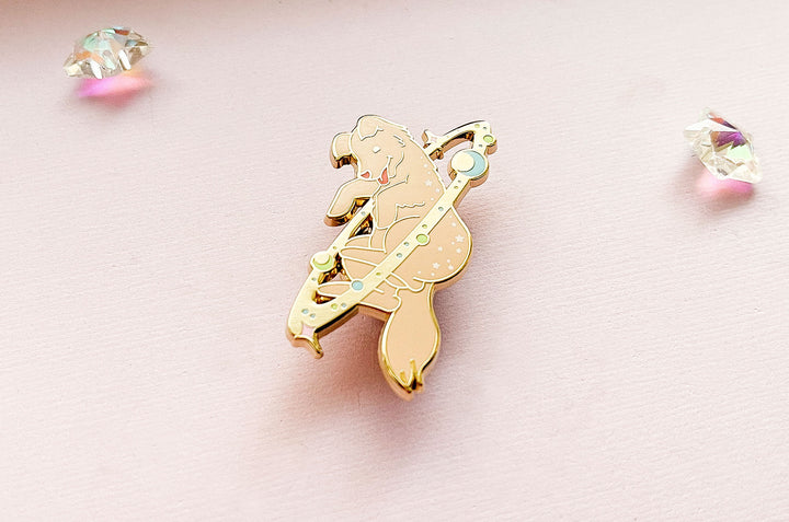 Cosmic Dog Enamel Pin