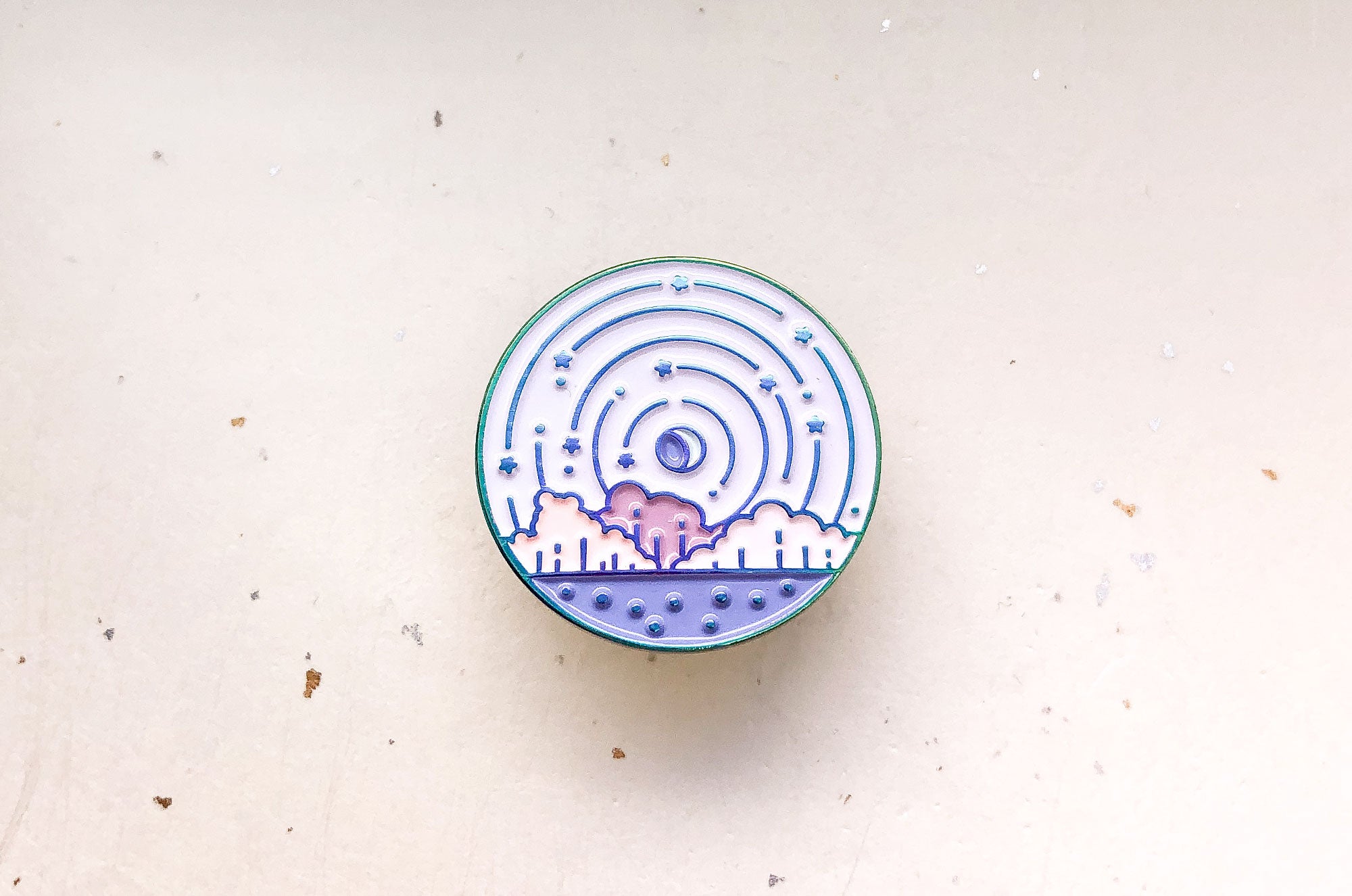 Falling Star Pin Star Fall Pin – Alum and Ink