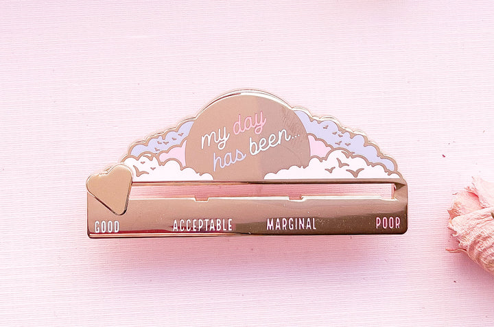 Day Meter Enamel Pin