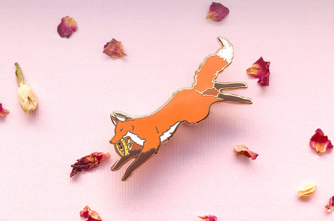 Fox Usurper Enamel Pin (Seconds)