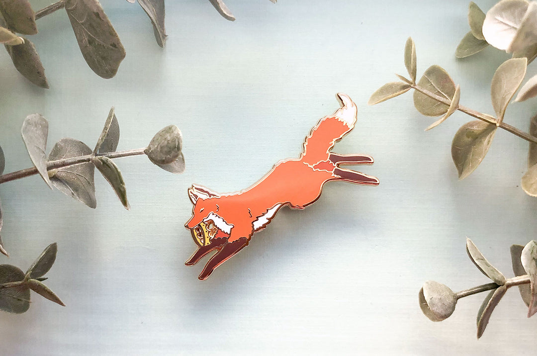 Fox Usurper Enamel Pin (Seconds)