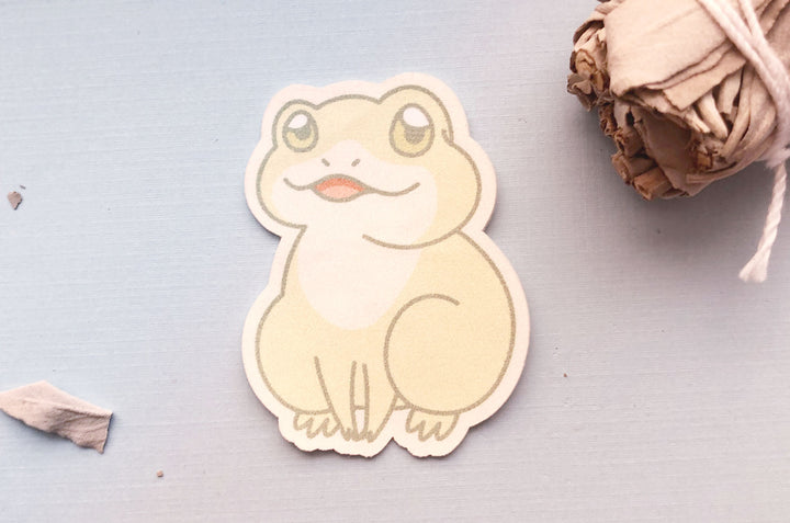 Cute Froggy Microfiber Sticker