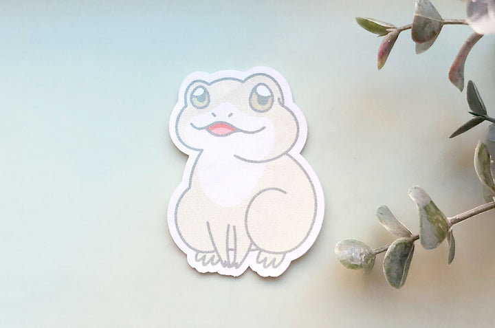 Cute Froggy Microfiber Sticker