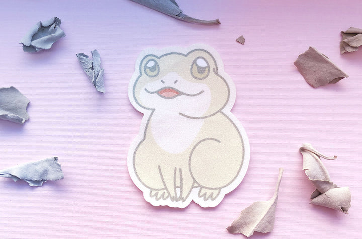 Cute Froggy Microfiber Sticker