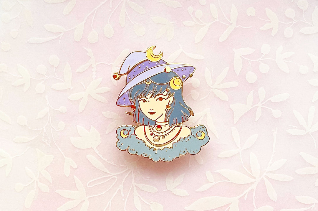 June Witch Alexandrite Enamel Pin