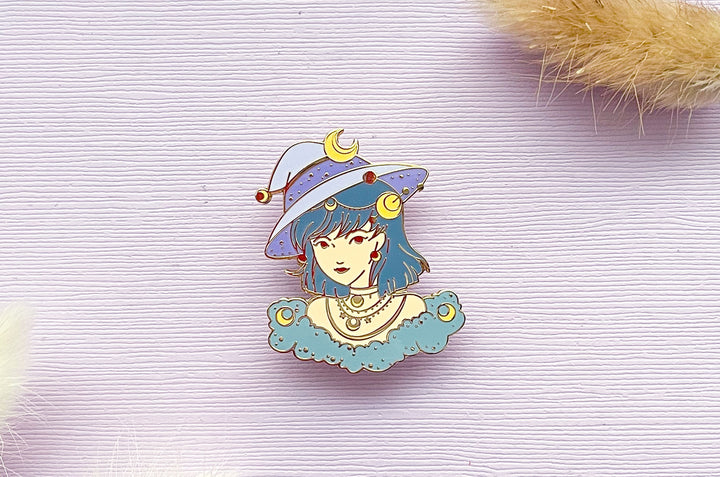 June Witch Alexandrite Enamel Pin