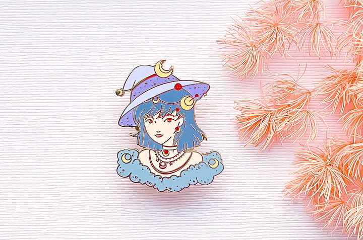 June Witch Alexandrite Enamel Pin