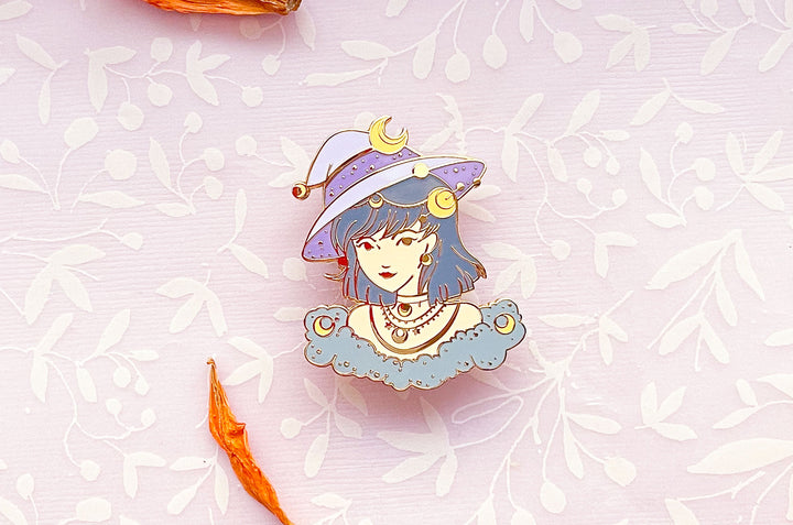 June Witch Alexandrite Enamel Pin