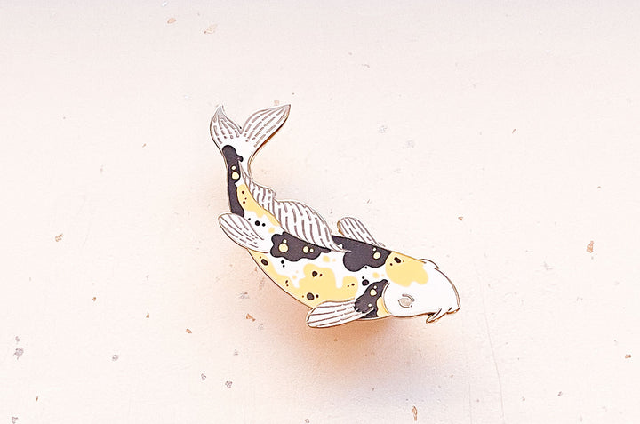 Ki Kumonryu Koi Enamel Pin