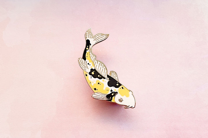 Ki Kumonryu Koi Enamel Pin