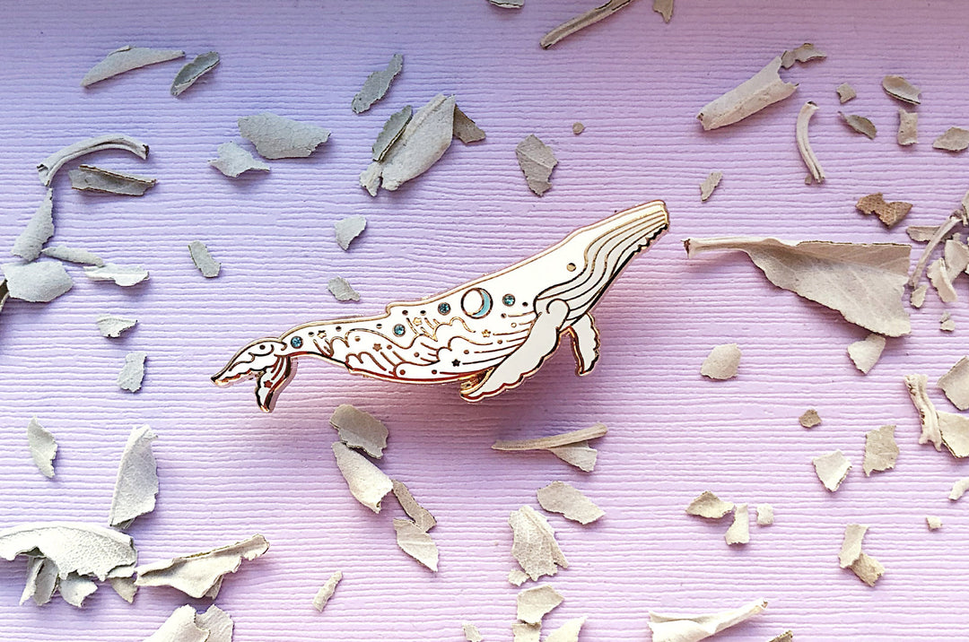 Star Surf Migaloo Humpback Whale Pin (Seconds)