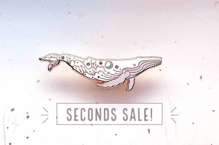 Star Surf Migaloo Humpback Whale Pin (Seconds)