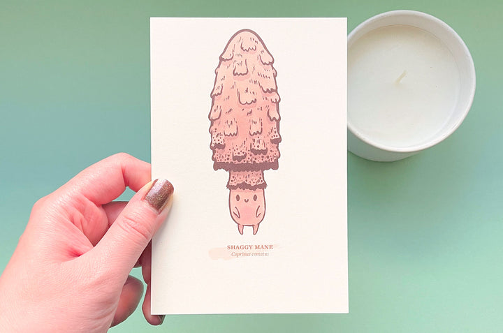 Cute Mushrooms Mini Print Set of Eight (2022)