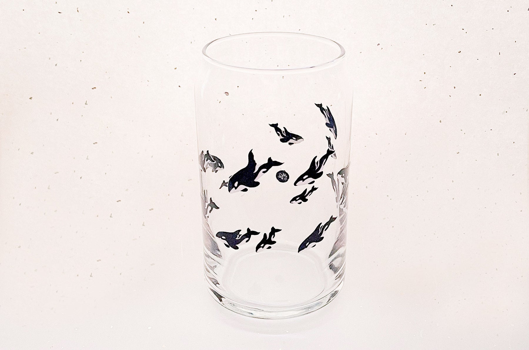 Orca Pod Soda Can Drinking Glass – Alum and Ink
