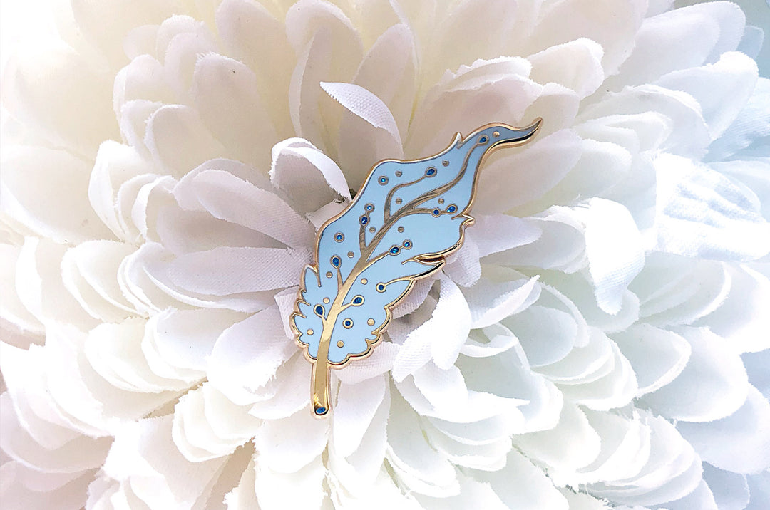 Pegasus Feather Pin